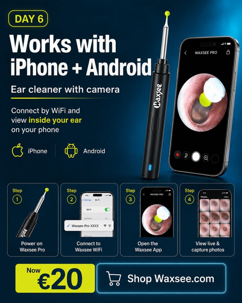 Works with iphone and android